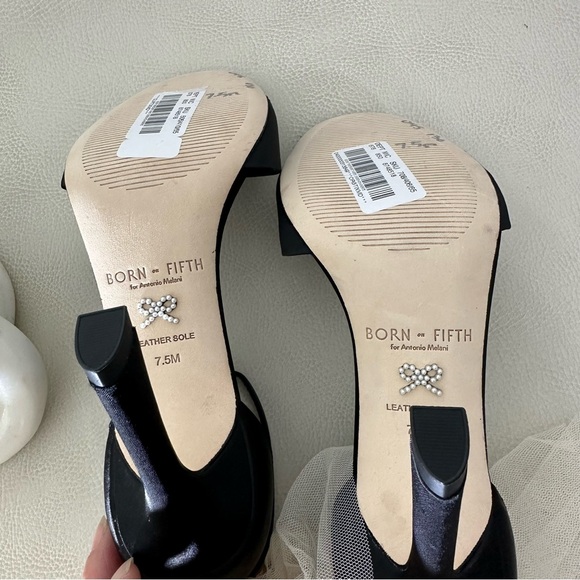 ANTONIO MELANI x Born on Fifth Elle Satin Tulle Bow
Back Heels - Picture 13 of 15